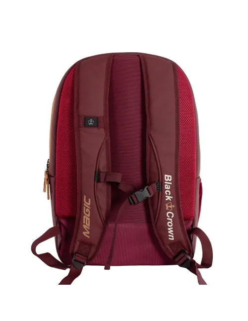 Rucksack Black Crown Magic Bordeaux/Gold